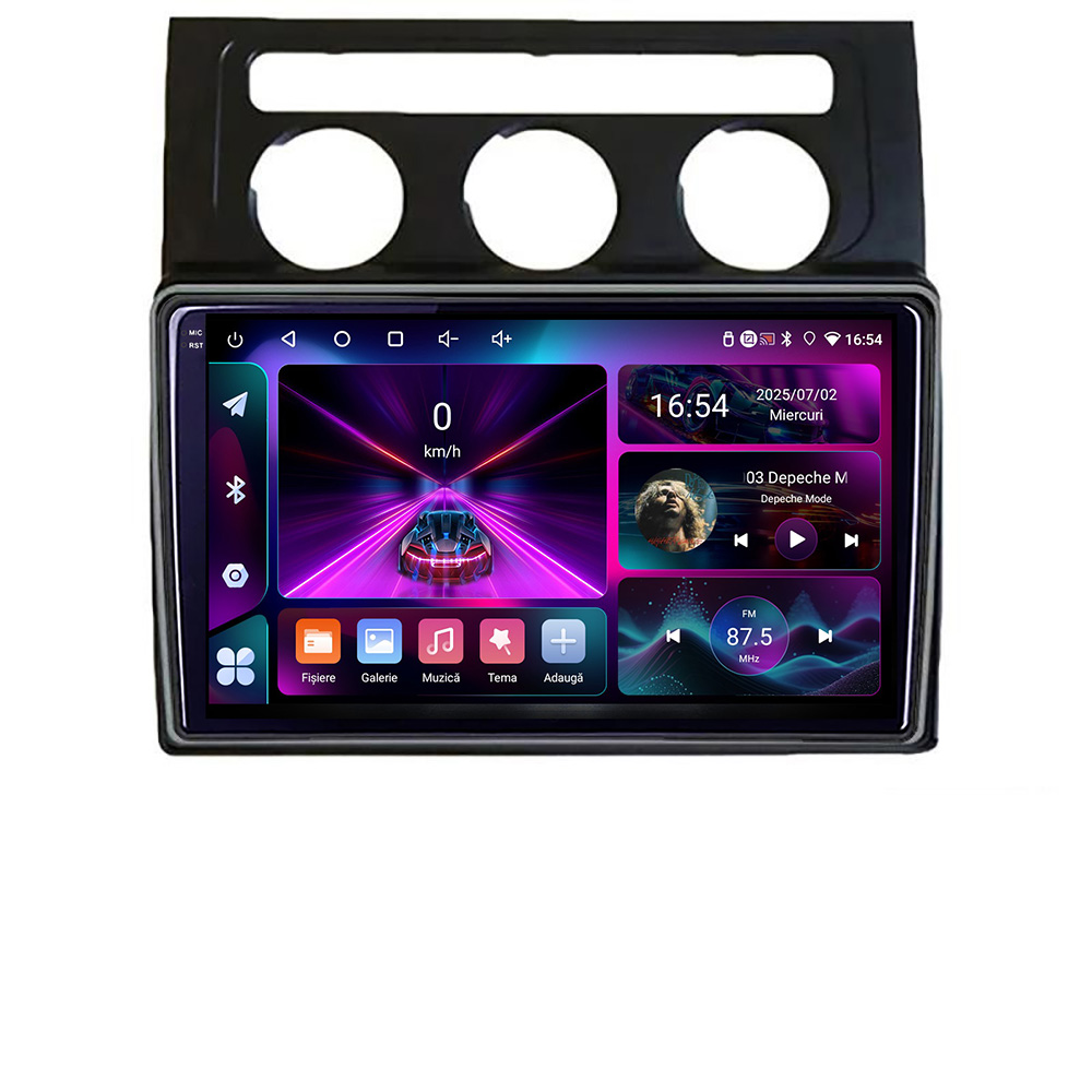 Navigație Android VW Touran 2003-2009, 4GB RAM, 64GB, ecran InCell 1K