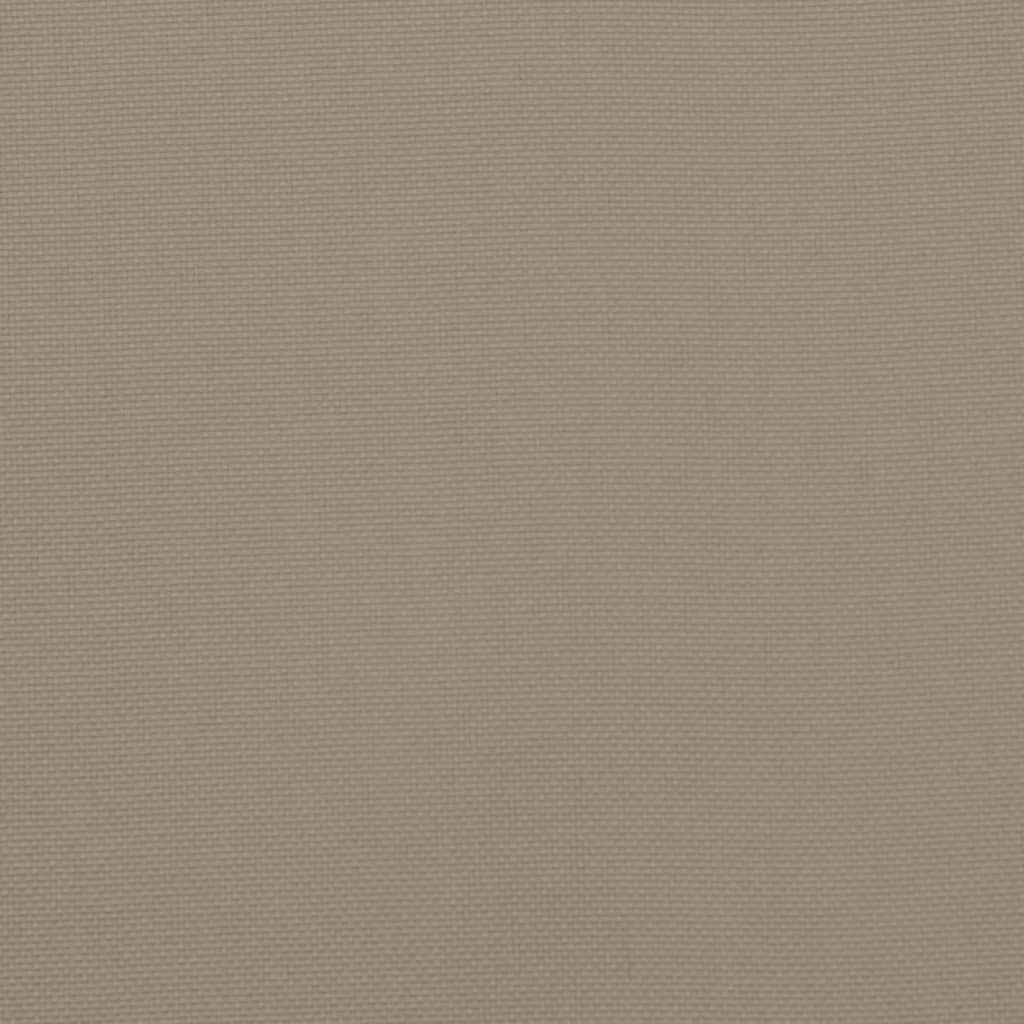 Perne de scaun, 6 buc., gri taupe, 40x40x7 cm, textil oxford GartenMobel Dekor