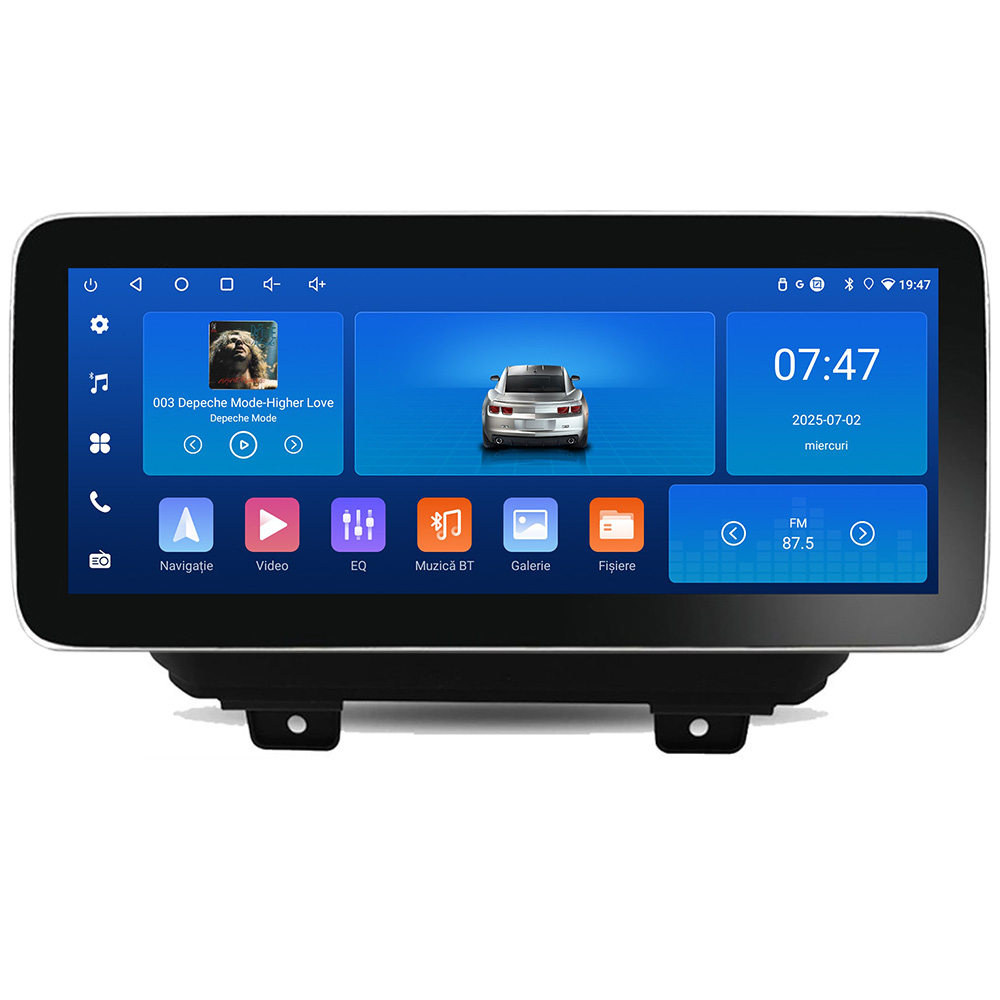 Navigație Android Jeep Wrangler 2018+ 12.3 inch 4GB RAM 64GB GPS