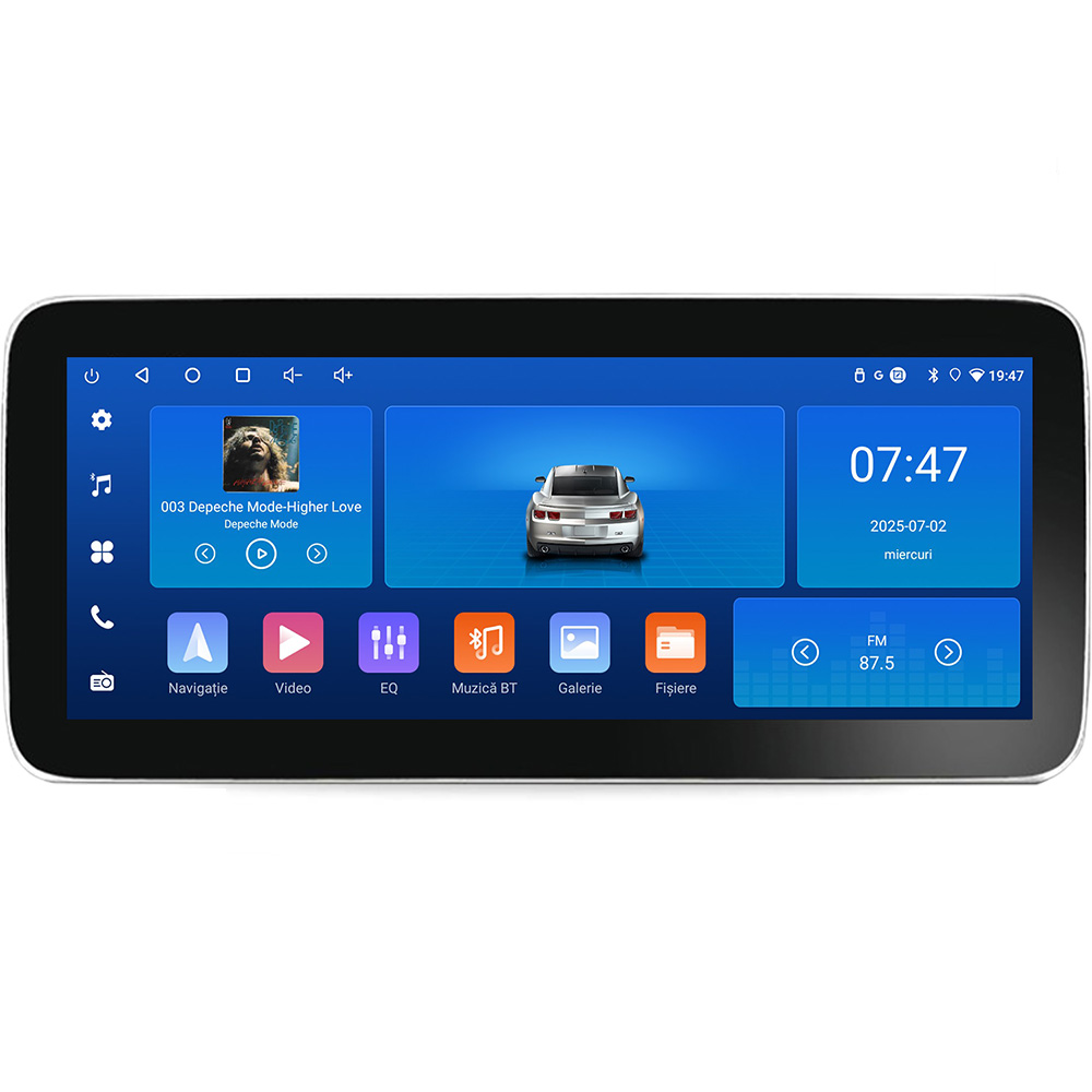Sistem de navigație auto universal Edotec 12.3 inch, 4GB RAM, 64GB