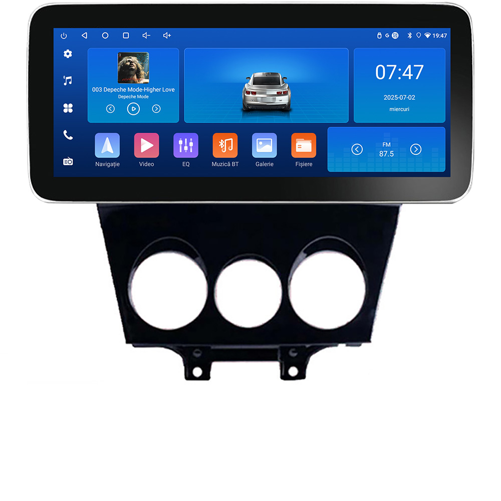 Navigatie Mazda RX8 2003-2008 Edotec 4+64 12.3 inch Incell 1K android Wifi 5Ghz gps internet