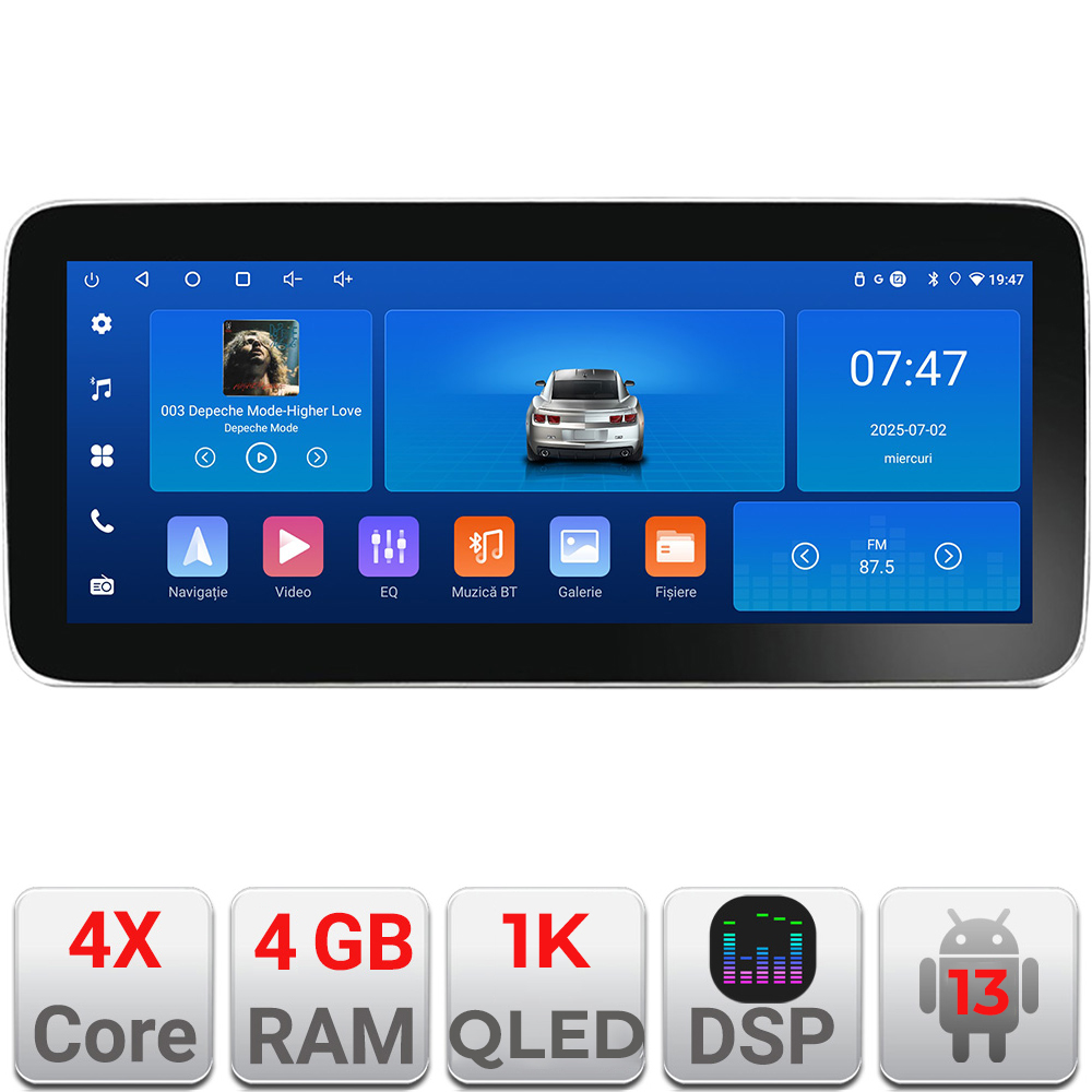 Navigatie Android 12.3 inch Opel Movano si Renault Master 2020+ Edotec 4GB+64GB