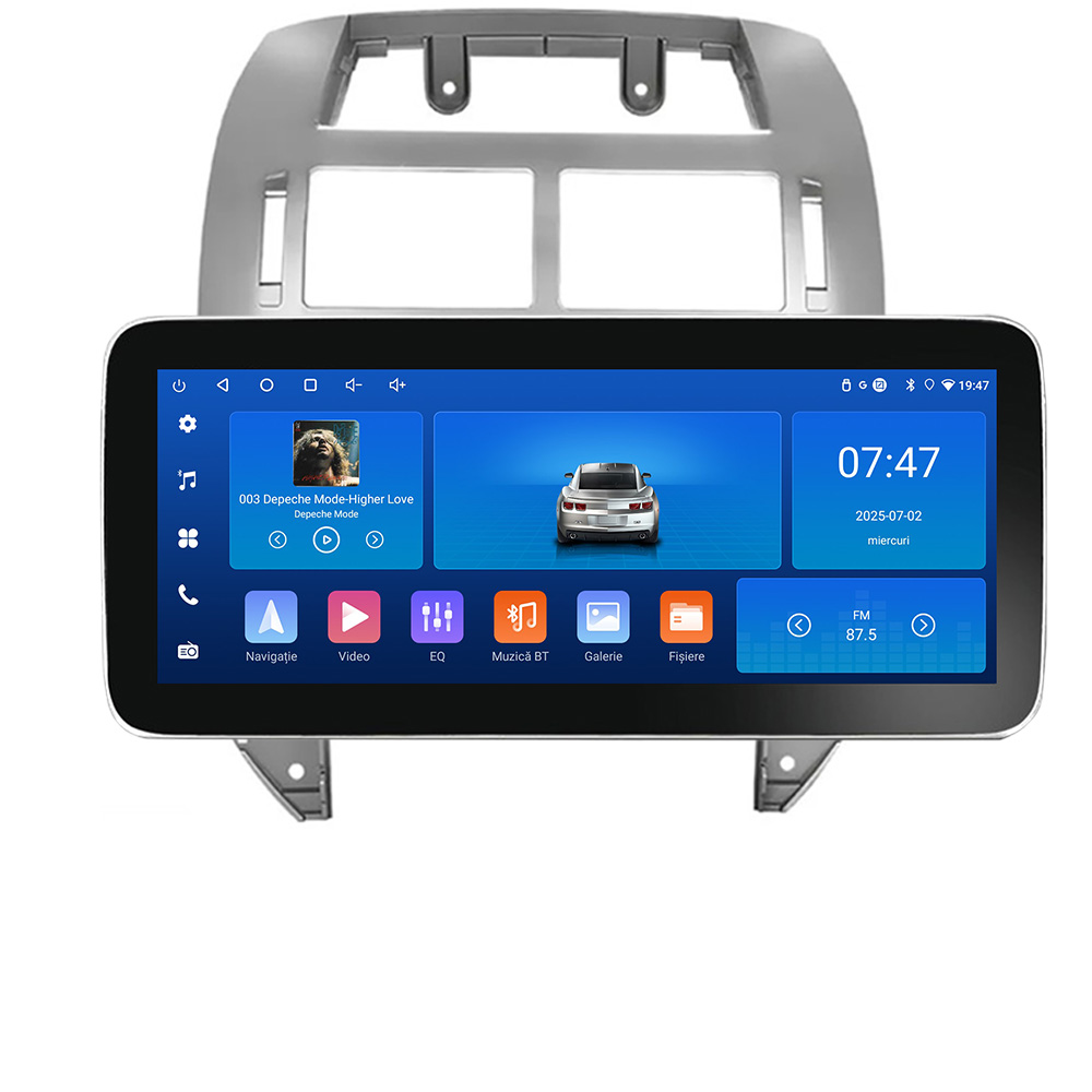Navigatie VW Polo 2004-2011 Edotec 4+64 12.3 inch Incell 1K android Wifi 5Ghz gps internet Kit-polo