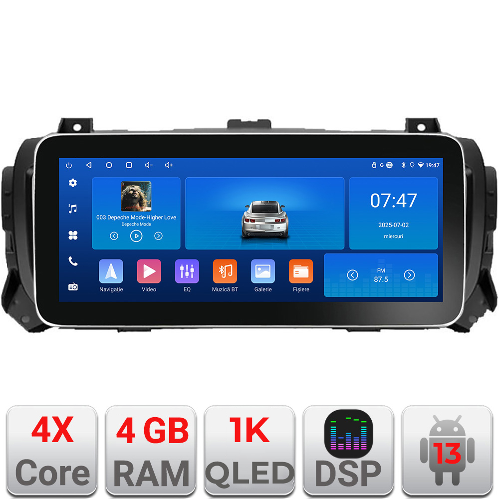 Navigatie Android 12.3 inch pentru Citroen Jumpy, Proace si Traveller