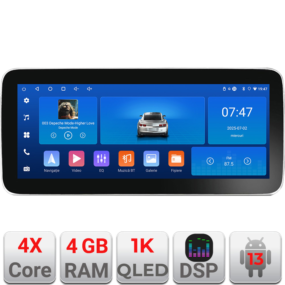 Navigație Renault Express Edotec 12.3 inch 4GB RAM 64GB Android