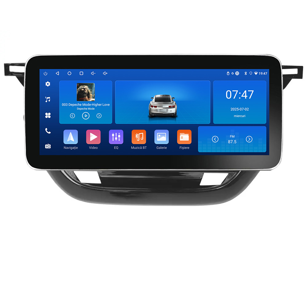 Navigatie Opel Corsa F 2019- Edotec 4+64 12.3 inch Incell 1K android Wifi 5Ghz gps internet KIT-corsa-f