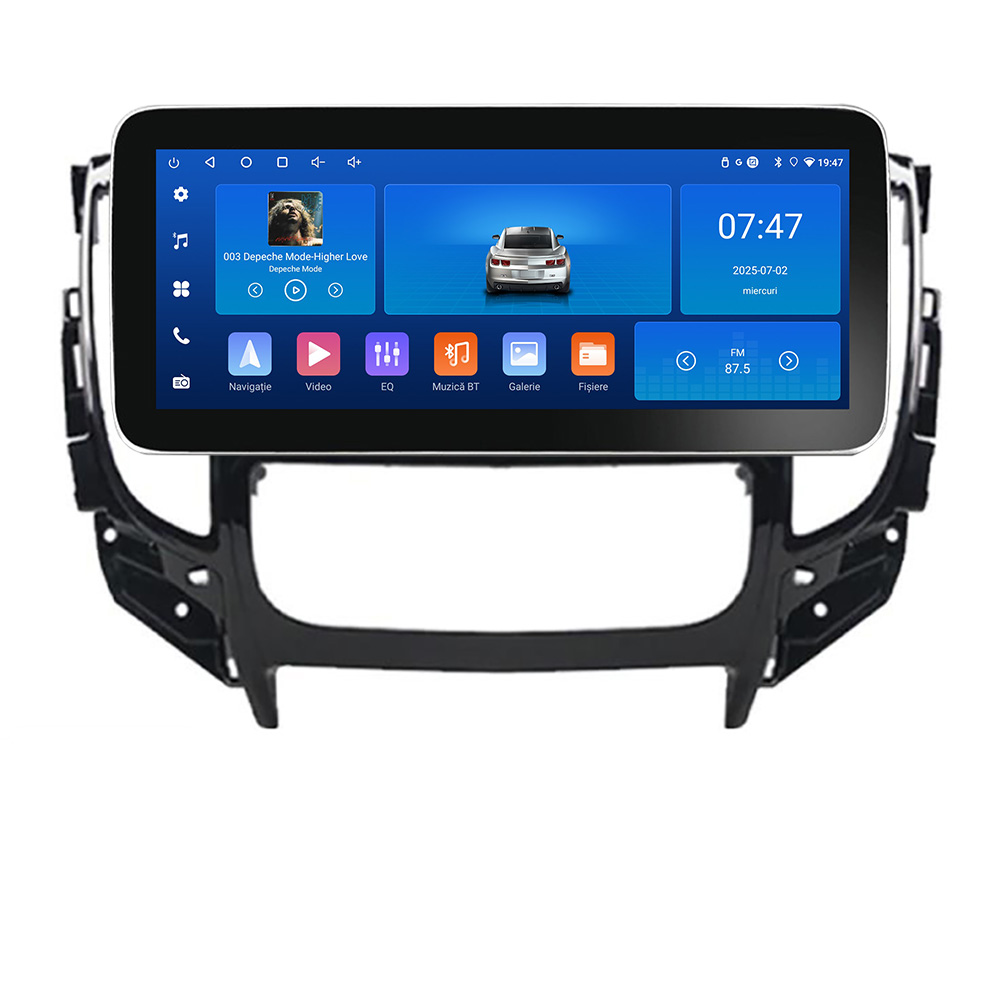 Navigație Android Mitsubishi L200 2014-2020, 12.3 inch, 4GB+64GB, GPS