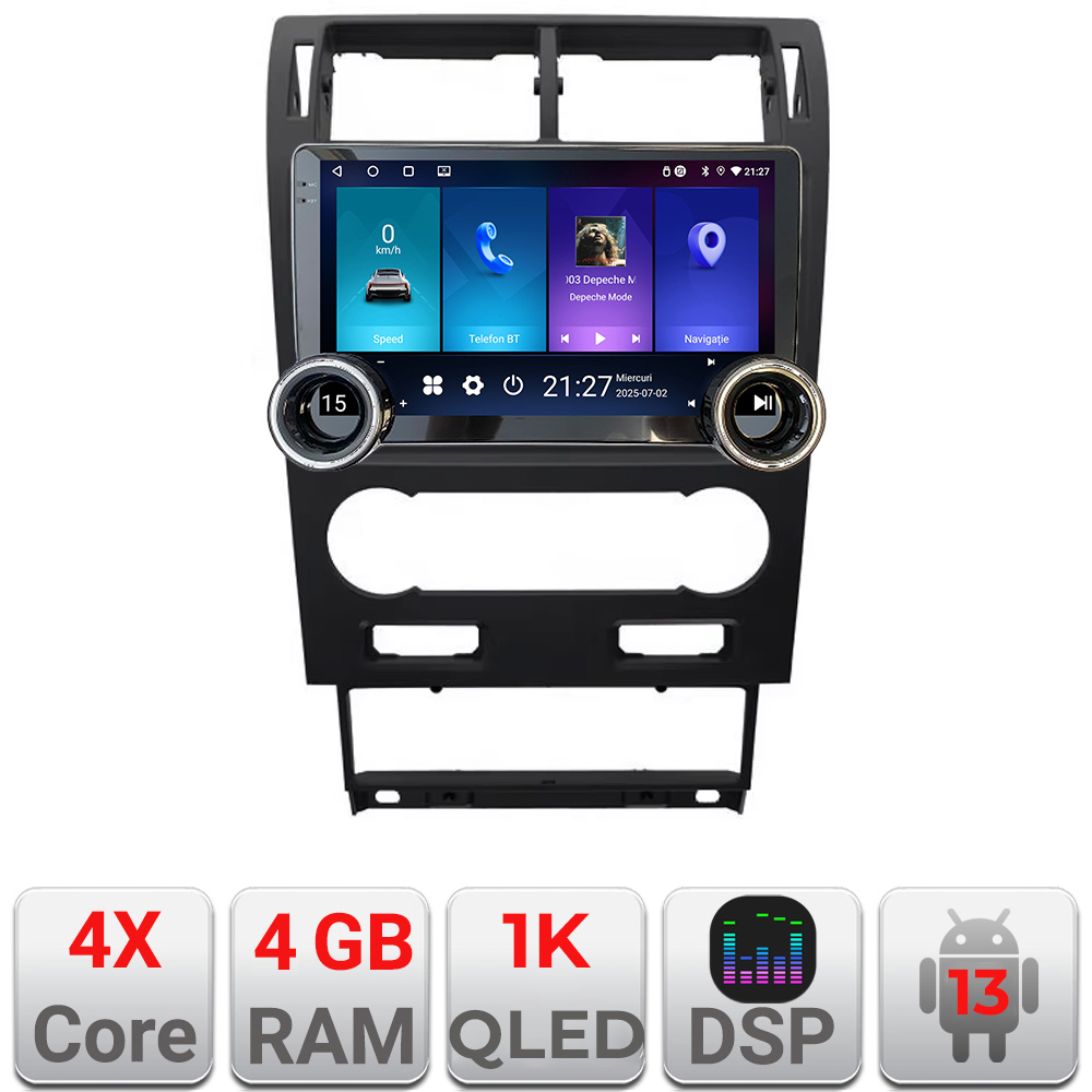 Navigatie Ford Mondeo 2004-2007 Edotec 10.5 inch 4GB+64GB CarPlay