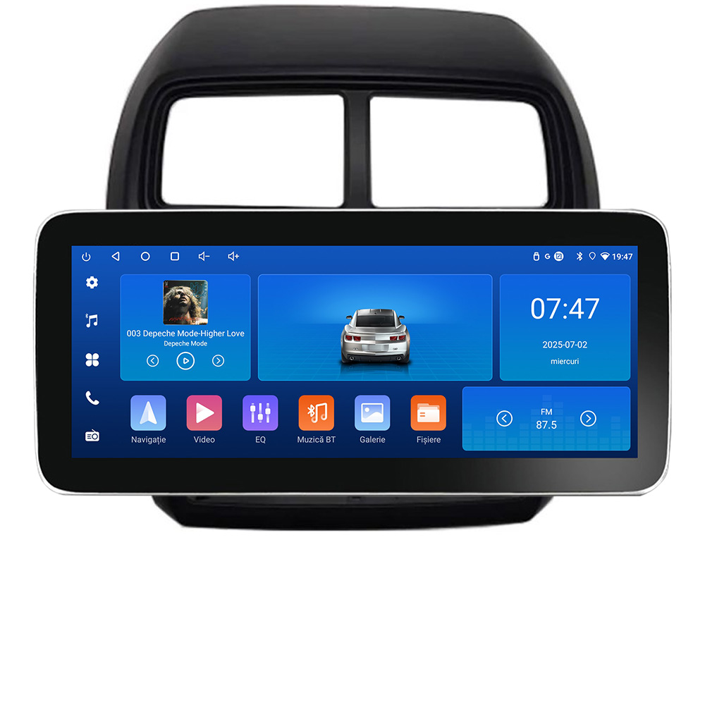 Navigație Android Mitsubishi ASX 2013-2017, 12.3 inch, 4GB+64GB, GPS
