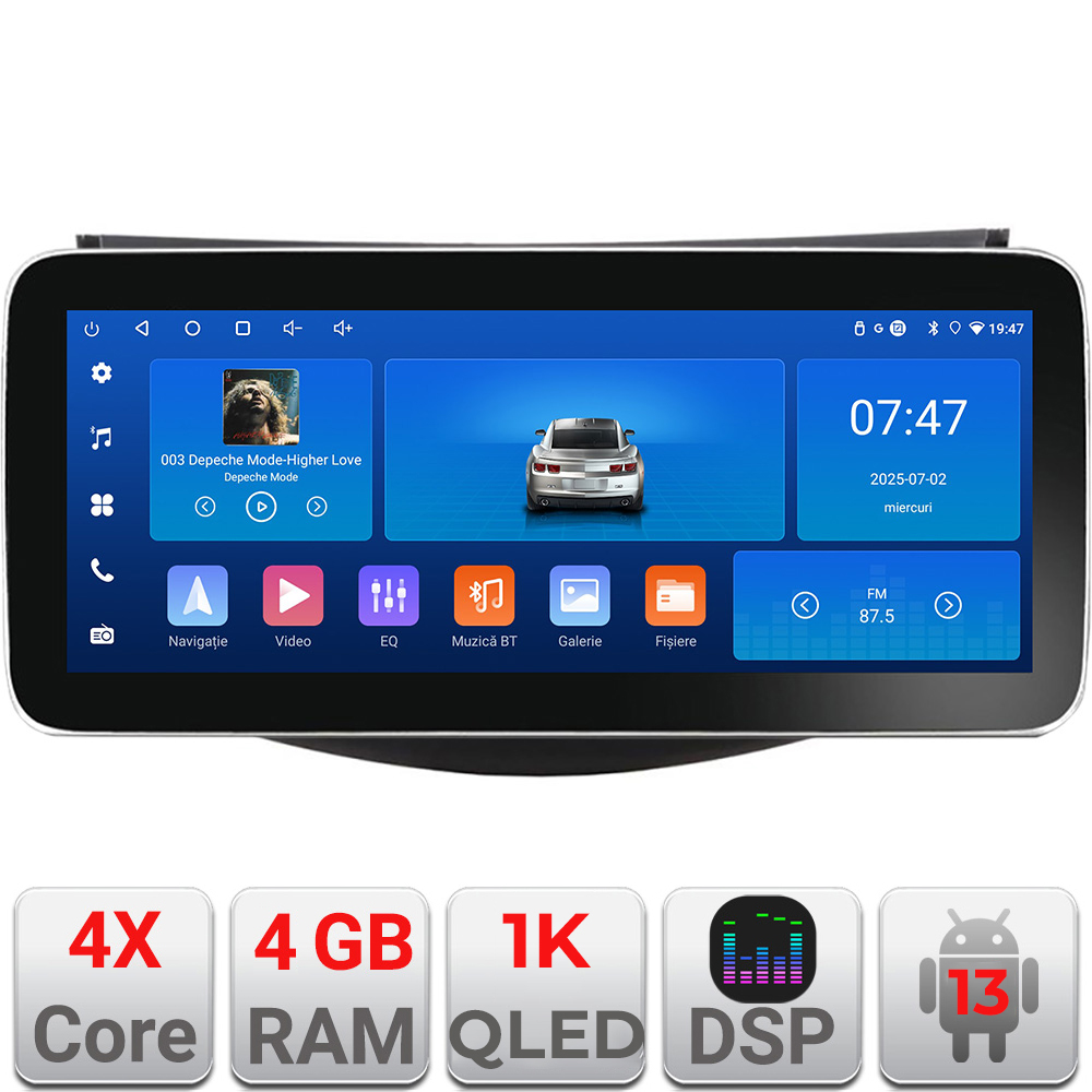 Navigatie Toyota RAV4 2006-2012 Edotec 12.3 inch Android 13, 4GB+64GB