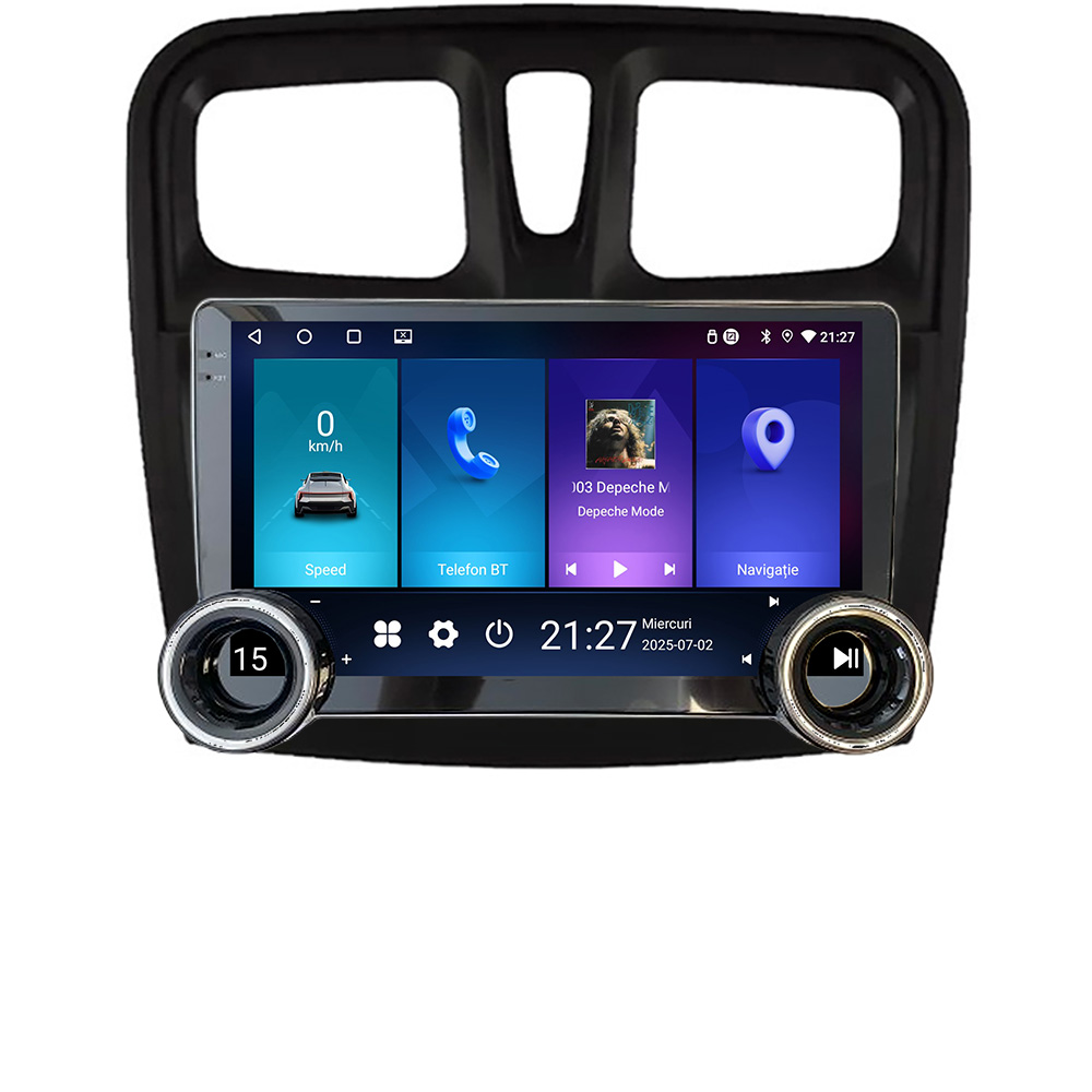 Navigatie Dacia Sandero 2012-2020 10.5 inch Android 13, 4GB+64GB