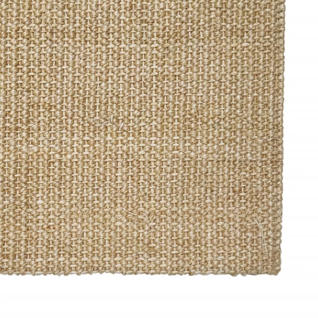 Covor din sisal pentru stâlp de zgâriat, 100x200 cm GartenMobel Dekor