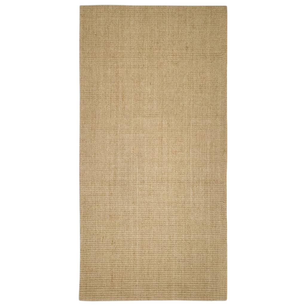 Covor din sisal pentru stâlp de zgâriat, 100x200 cm GartenMobel Dekor