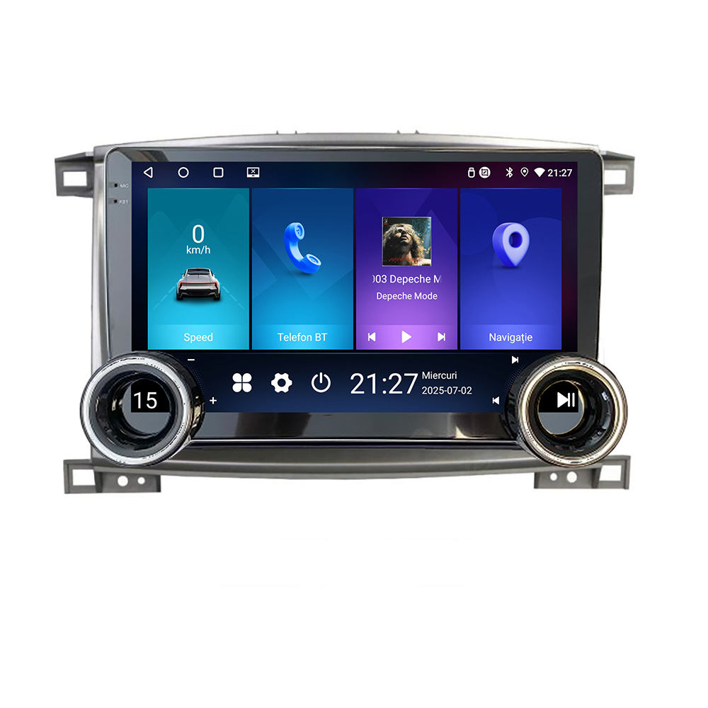 Navigatie Toyota Land Cruiser L100 2002-2008 Kit-l100 Edotec 4+64 10.5 inch Incell 1K android Wifi 5Ghz gps internet v1