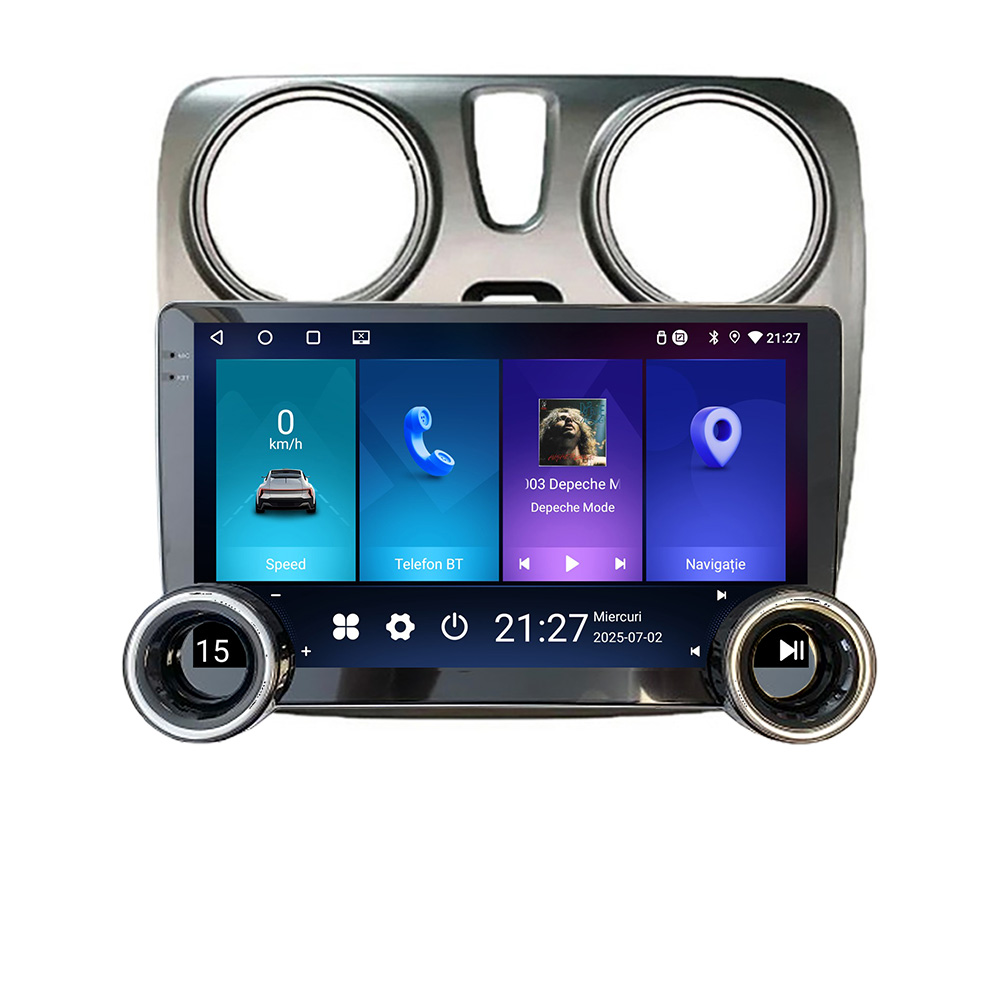 Navigatie Dacia Dokker Edotec 4+64 10.5 inch Incell 1K android Wifi 5Ghz gps internet