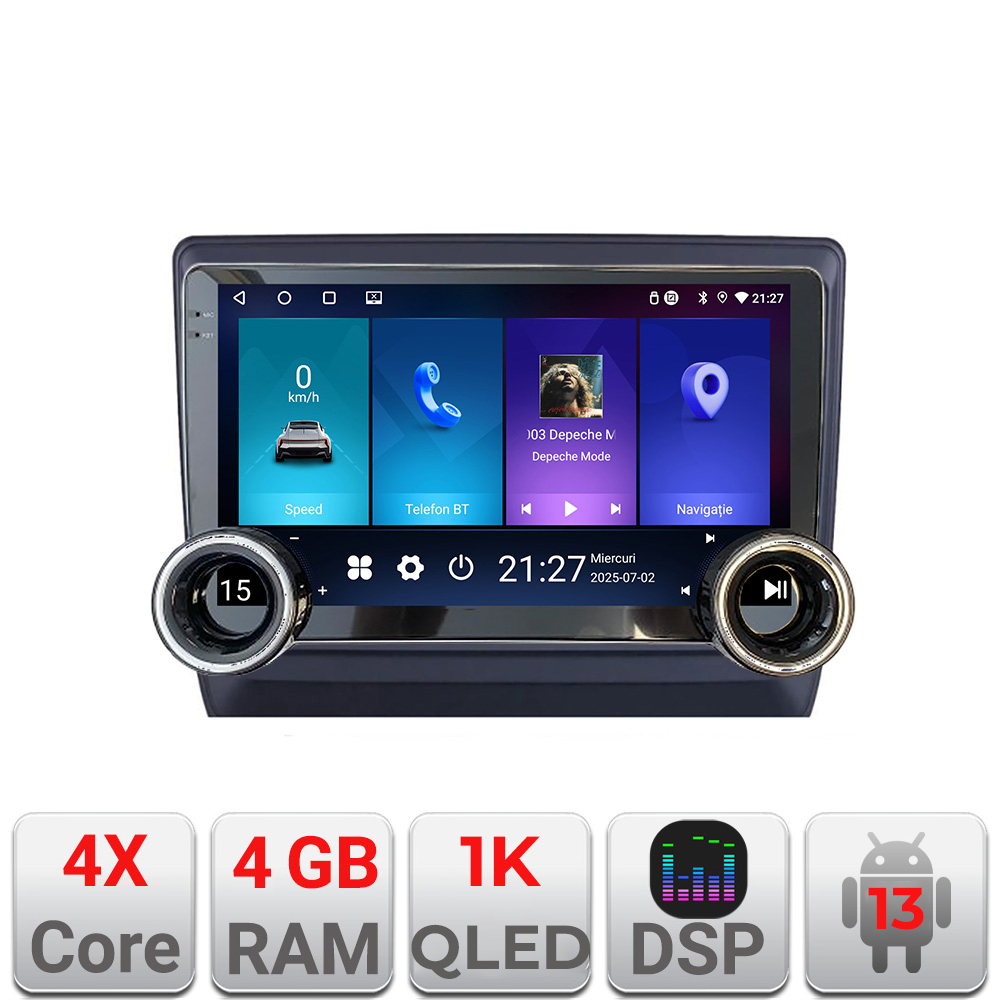 Navigatie Isuzu DMAX 2020- Kit-DMAX20 Edotec 4+64 10.5 inch Incell 1K android Wifi 5Ghz gps internet Co