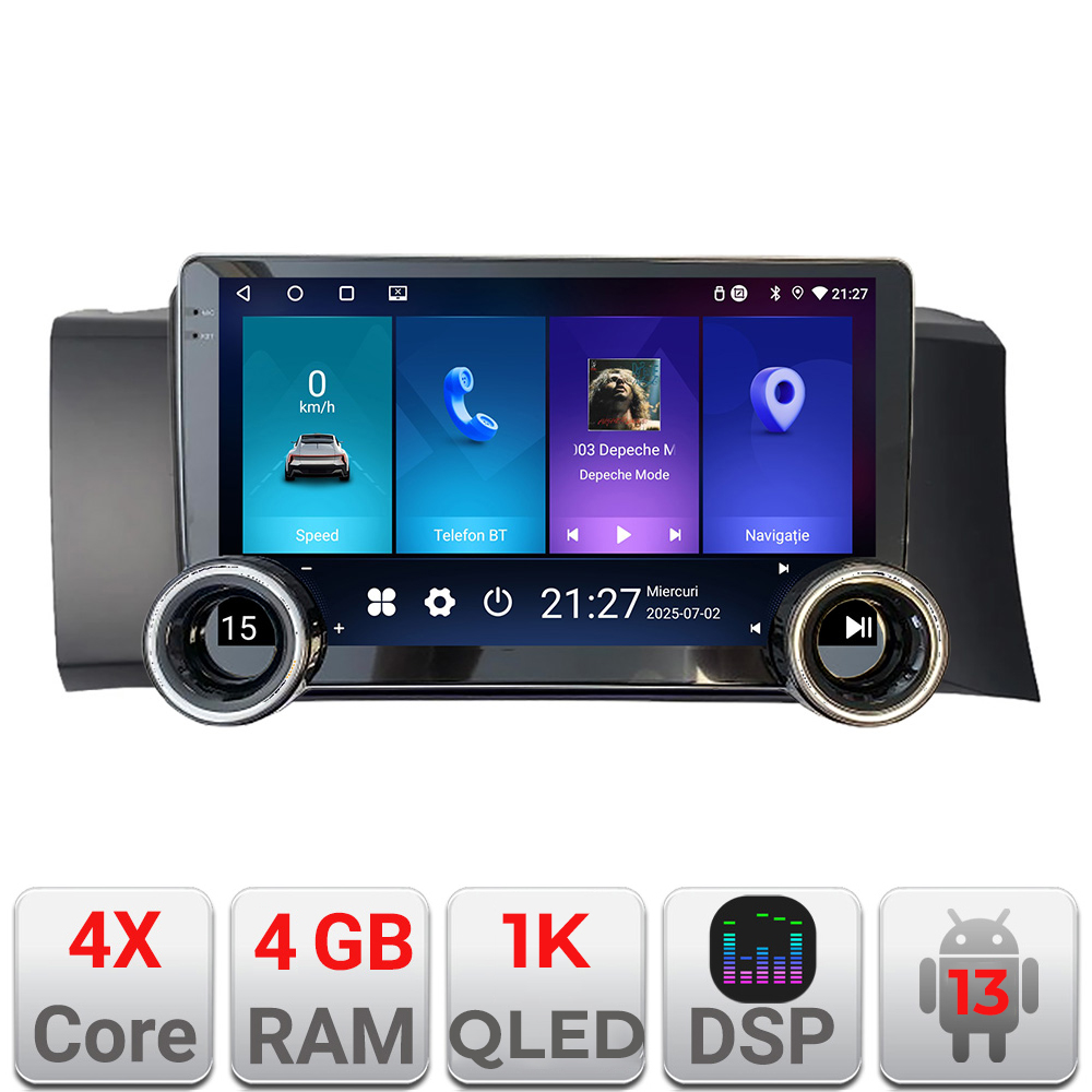 Navigație Android 10.5 inch Subaru BRZ 2012-2021 / Toyota GT86 2012-2021