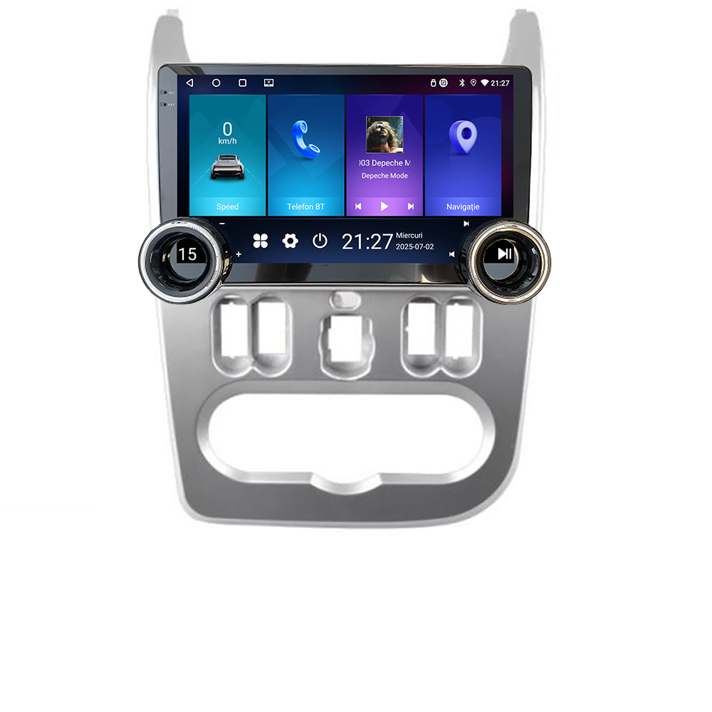 Navigație Android Dacia Duster 2010-2012, 10.5 inch, 4GB+64GB, GPS