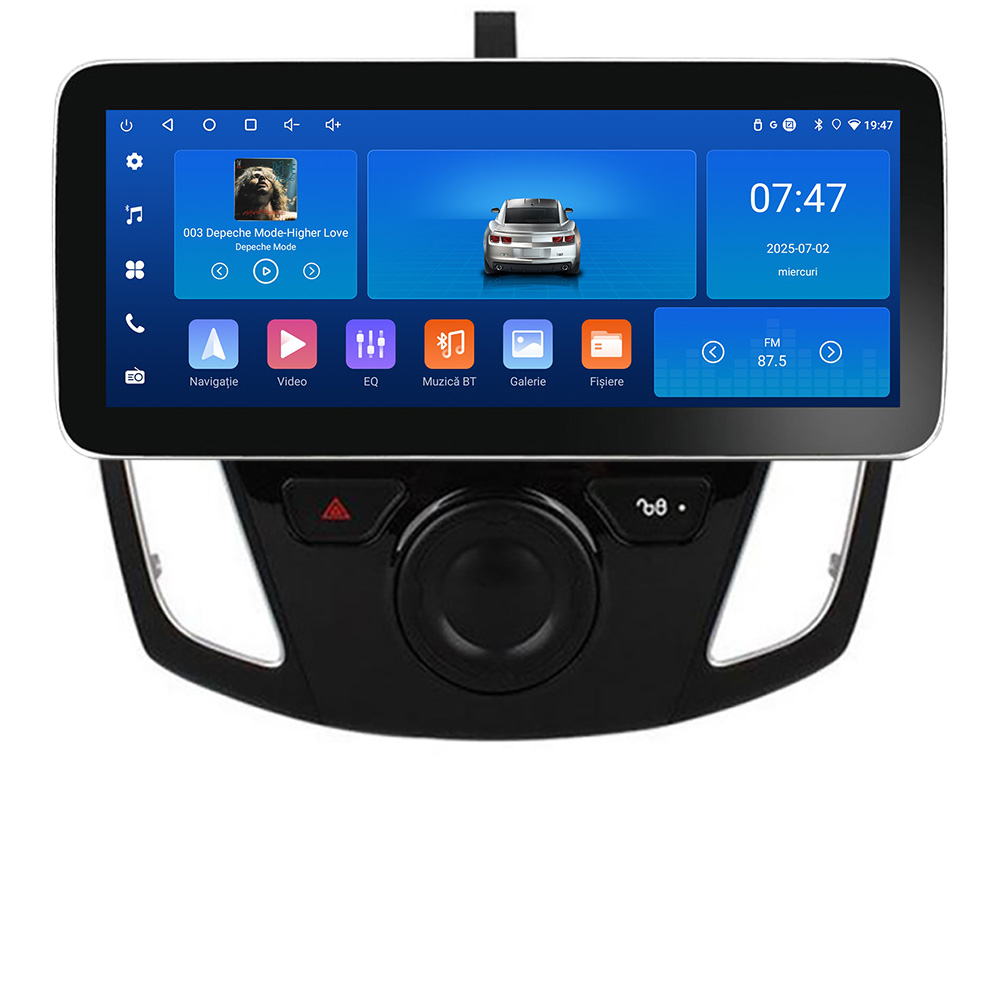 Navigatie Android Ford Focus 3 2011-2018, 12.3 inch, 4GB RAM, 64GB