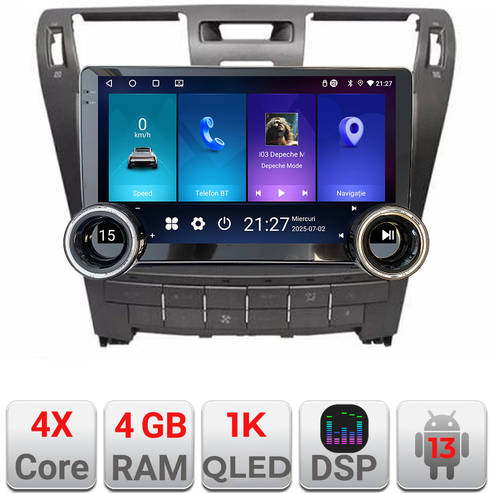 Navigatie Lexus LS intre anii 2006-2010 Edotec 4+64 10.5 inch Incell 1K android Wifi 5Ghz gps internet