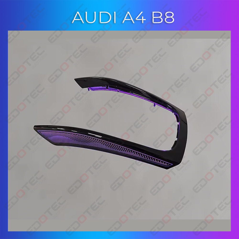 Lumini ambientale dedicate Audi A4 B8 consola centrala control din telefon AMB-AU-B8-CONSOLE
