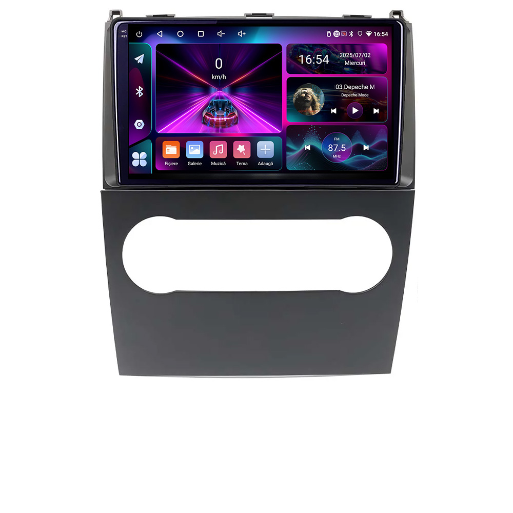 Navigație Android Mercedes Clasa A W169 2004-2012, 4GB RAM, 64GB, QLED