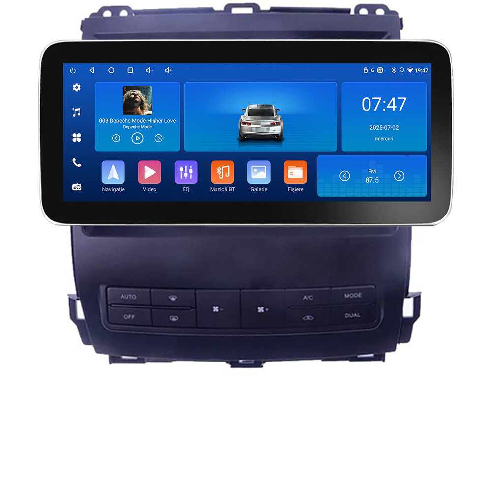 Navigatie Android Toyota Prado J120 2002-2009, 12.3 inch, 4GB+64GB