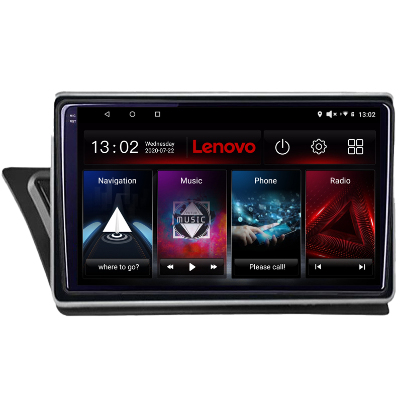 Navigație dedicată Audi Q5 MMI 3G Low/High Lenovo QLED 6+128GB Android