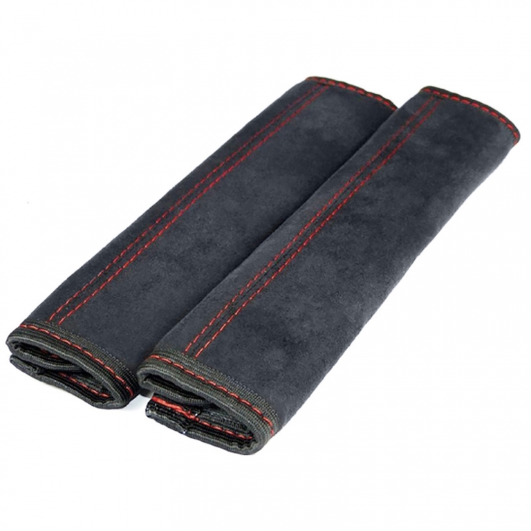 Centura de siguranță Tenzo-R Sport cu prindere în 3 puncte și pernă pentru centură, set negru Performance AutoTuning