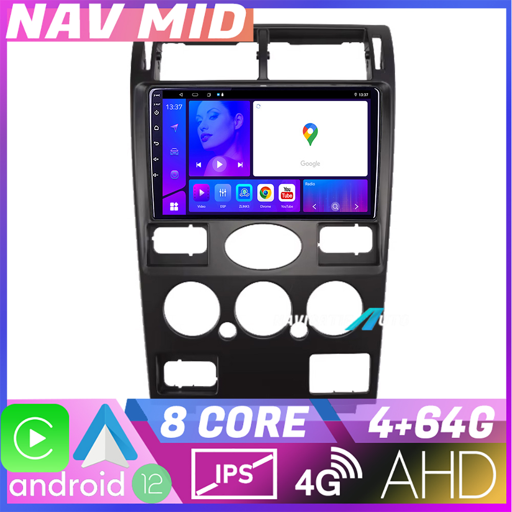 Navigatie Ford Mondeo 2004-2007 Octa Core EDOTEC-LITE Android Ecran 720P Octa Core 4+64 Carplay Android auto