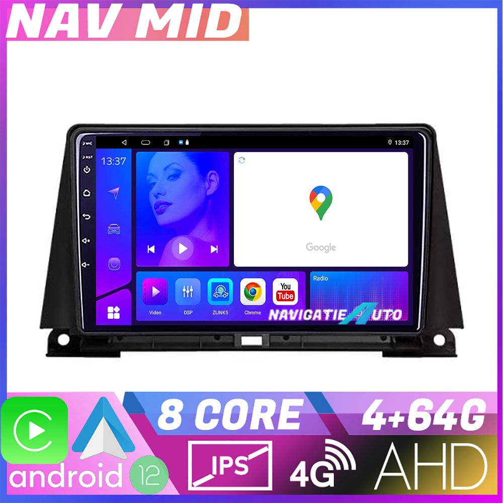 Navigatie Lexus NX 2011-2018 varianta high Octa Core EDOTEC-LITE Android Ecran 720P Octa Core 4+64 Carplay Android auto