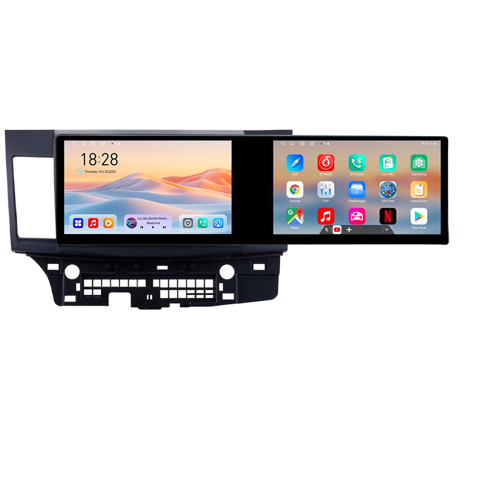 Navigatie Android Mitsubishi Lancer 2008+ 21.6 inch, 4GB RAM, 128GB