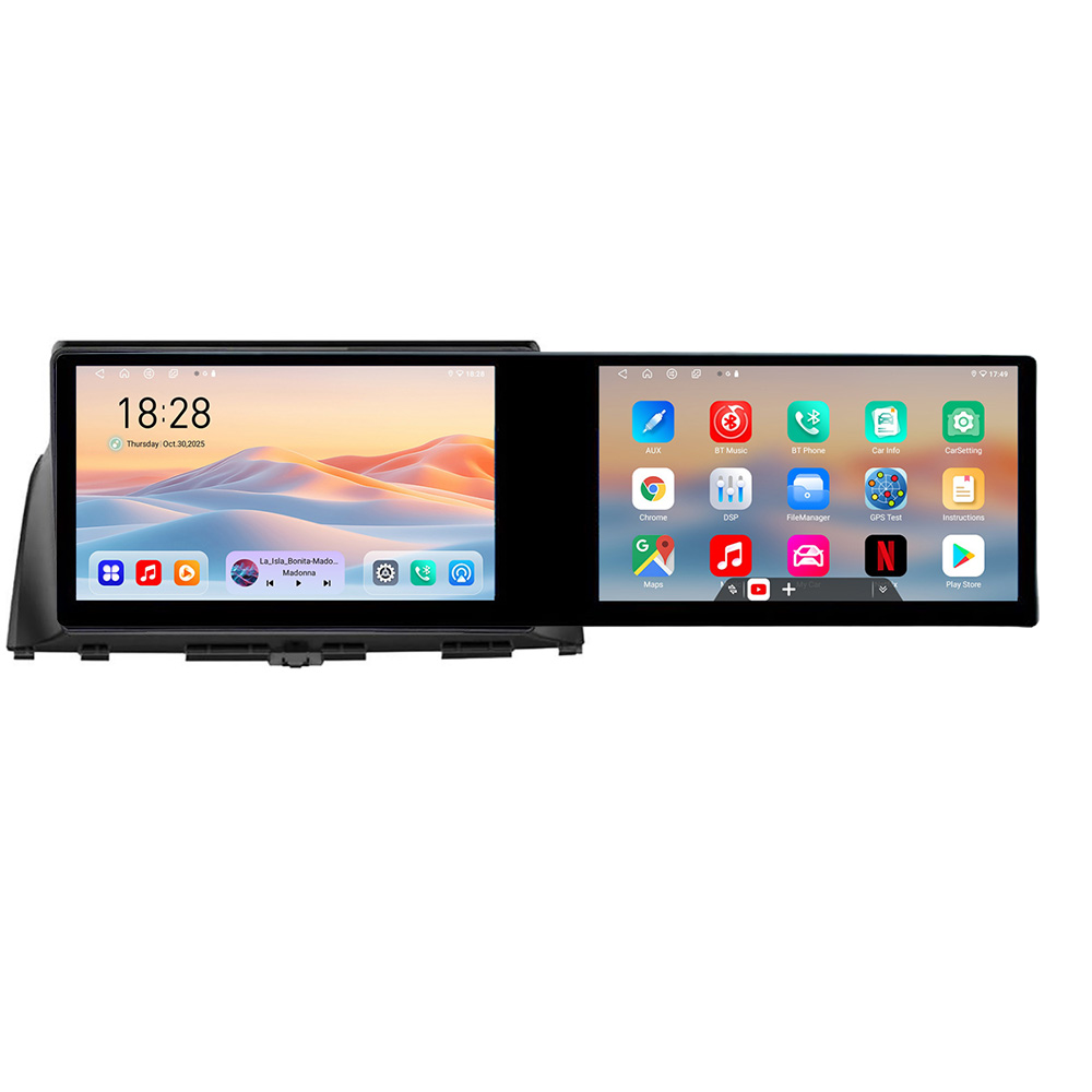 Navigatie KIA OPTIMA 2016- Manual Kit-345 Edotec 2 ecrane 8 core 4+128 21.6 inch Incell android Wifi 5Ghz gps internet a