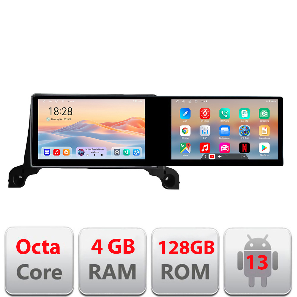 Navigatie Android Peugeot 5008/3008 21.6 inch, 4GB RAM, 128GB