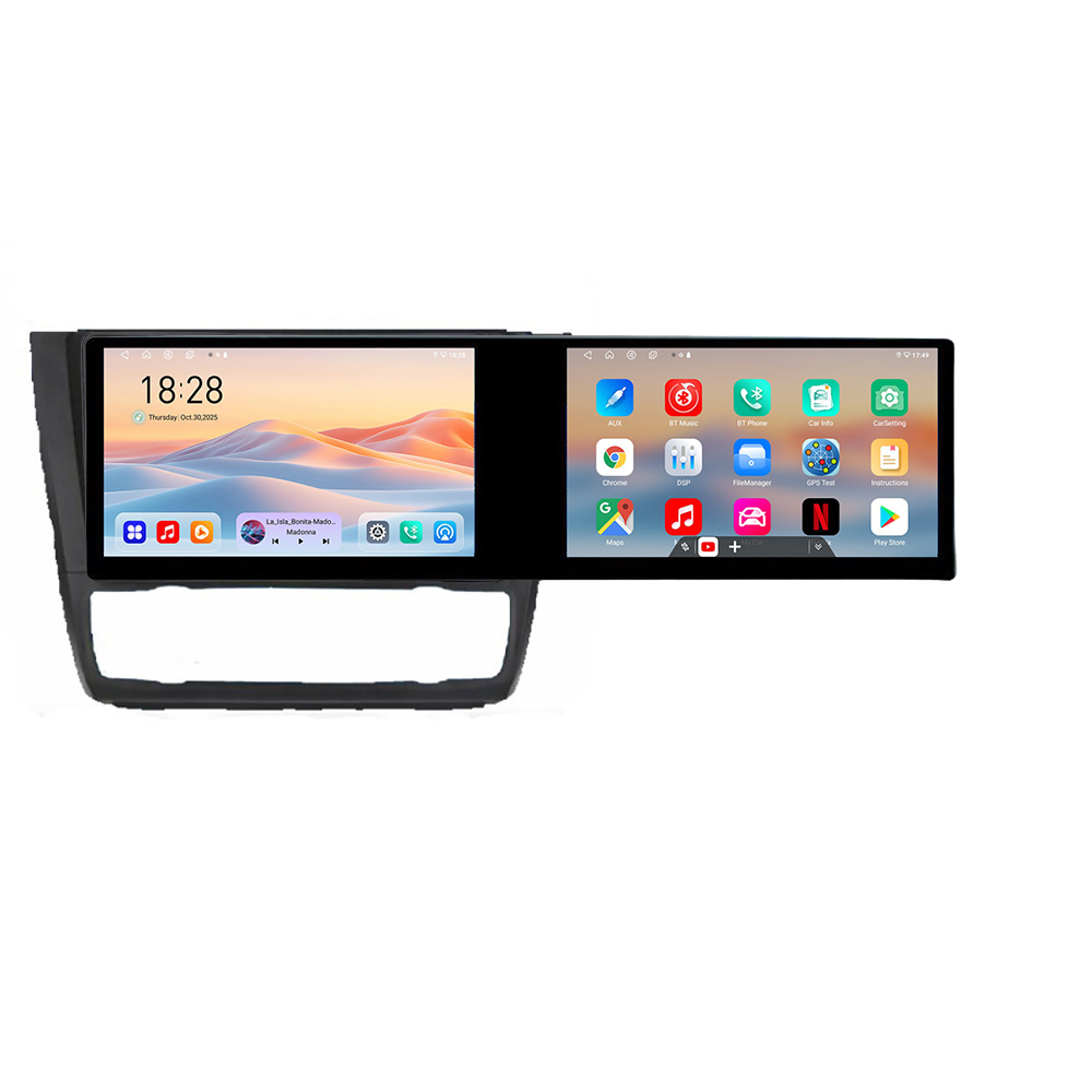 Navigatie BMW Seria 1 E87 Kit-bmw117 Edotec 2 ecrane 8 core 4+128 21.6 inch Incell android Wifi 5Ghz gps internet