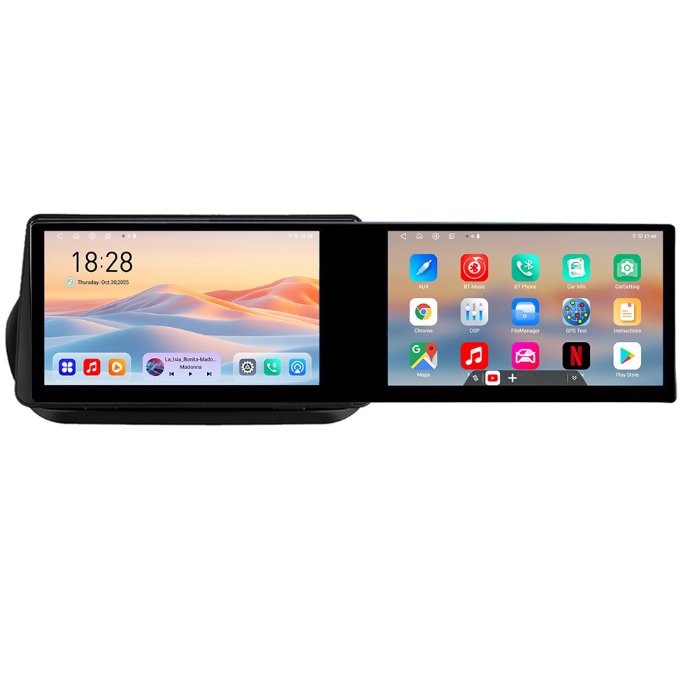 Navigație auto Peugeot Bipper/Citroen Nemo/Fiat Qubo 2008-2017, 21.6 inch Android