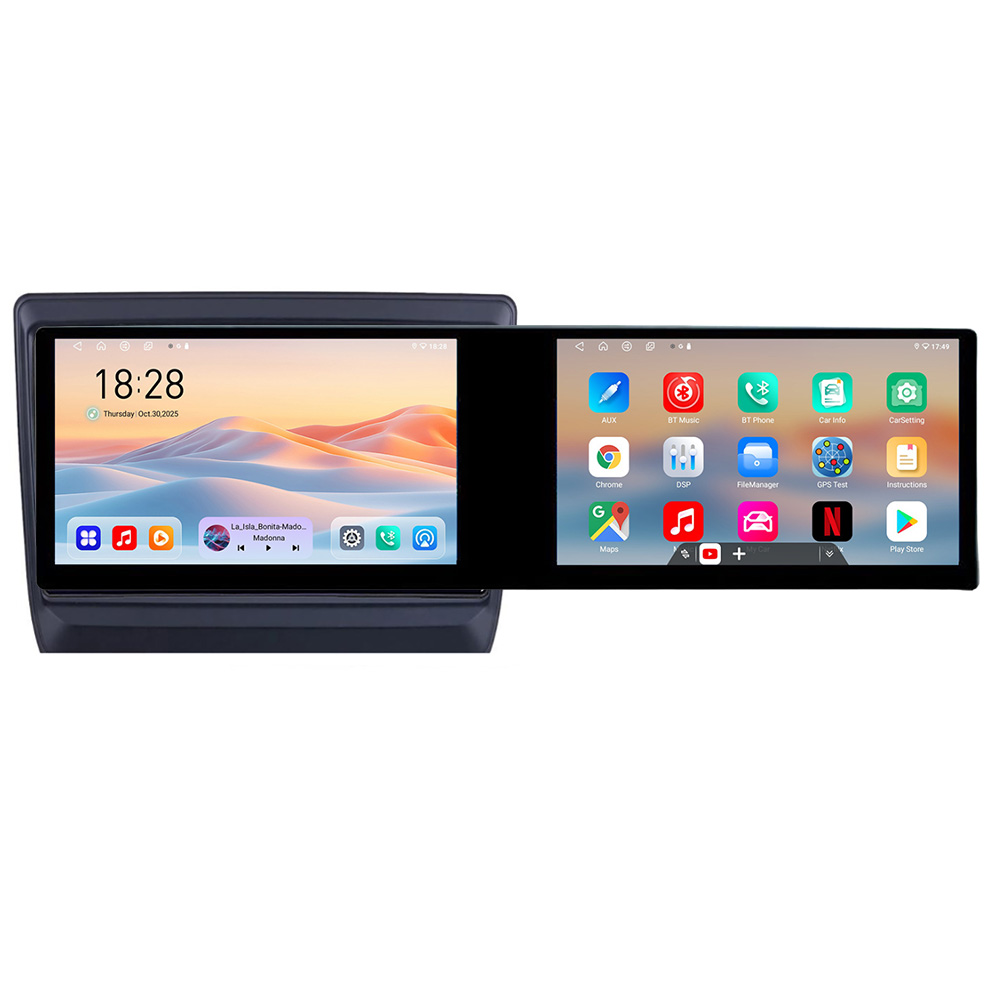 Navigatie Android Isuzu D-Max 2020+ cu 2 ecrane, 4GB RAM, 128GB