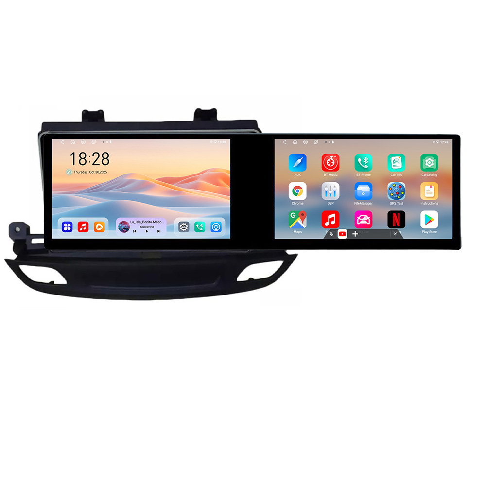 Navigatie Opel Insignia 2018- Kit-insignia19 Edotec 2 ecrane 8 core 4+128 21.6 inch Incell android Wifi 5Ghz gps internet
