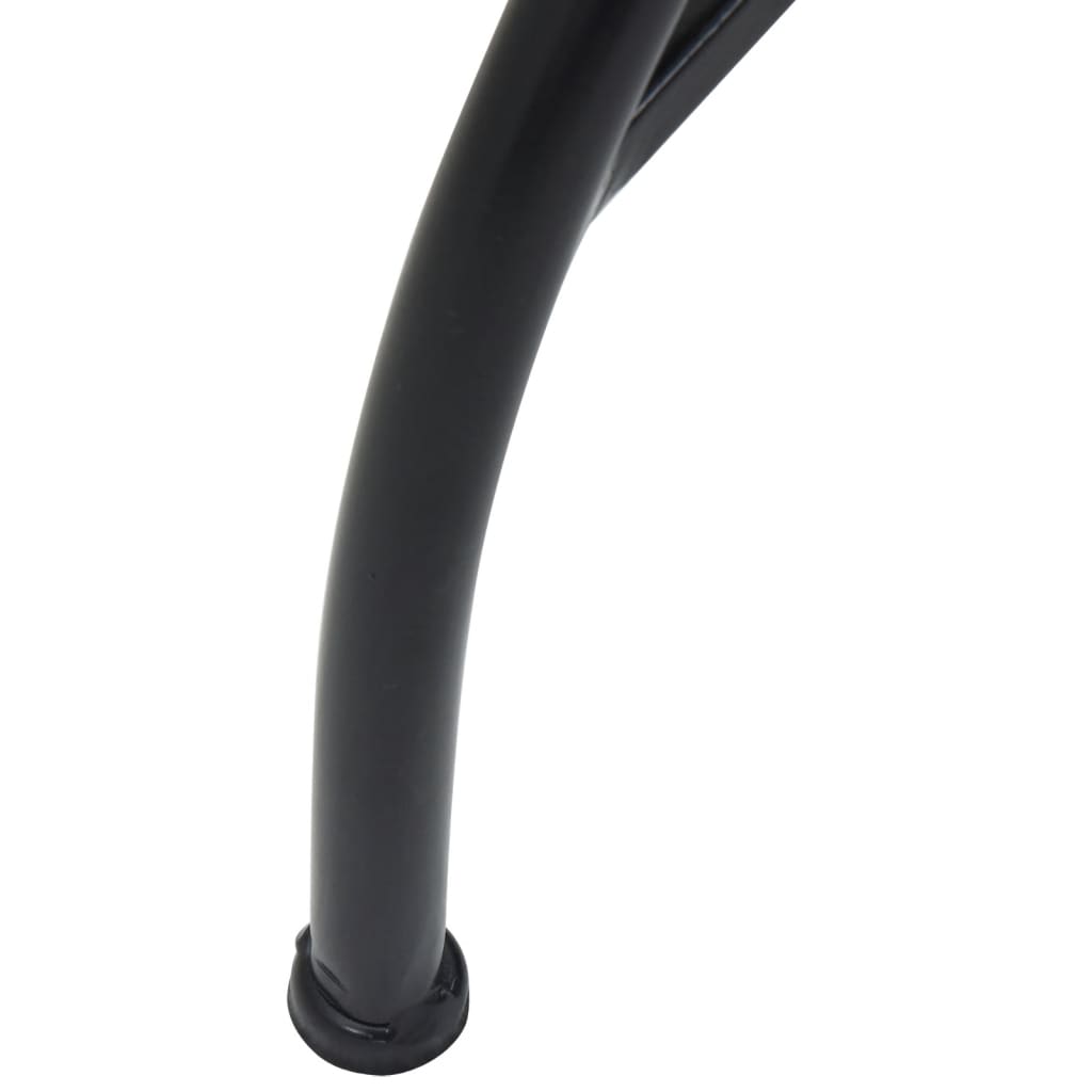 Set de bistro cu mozaic, cărămiziu și alb, fier și ceramică GartenMobel Dekor