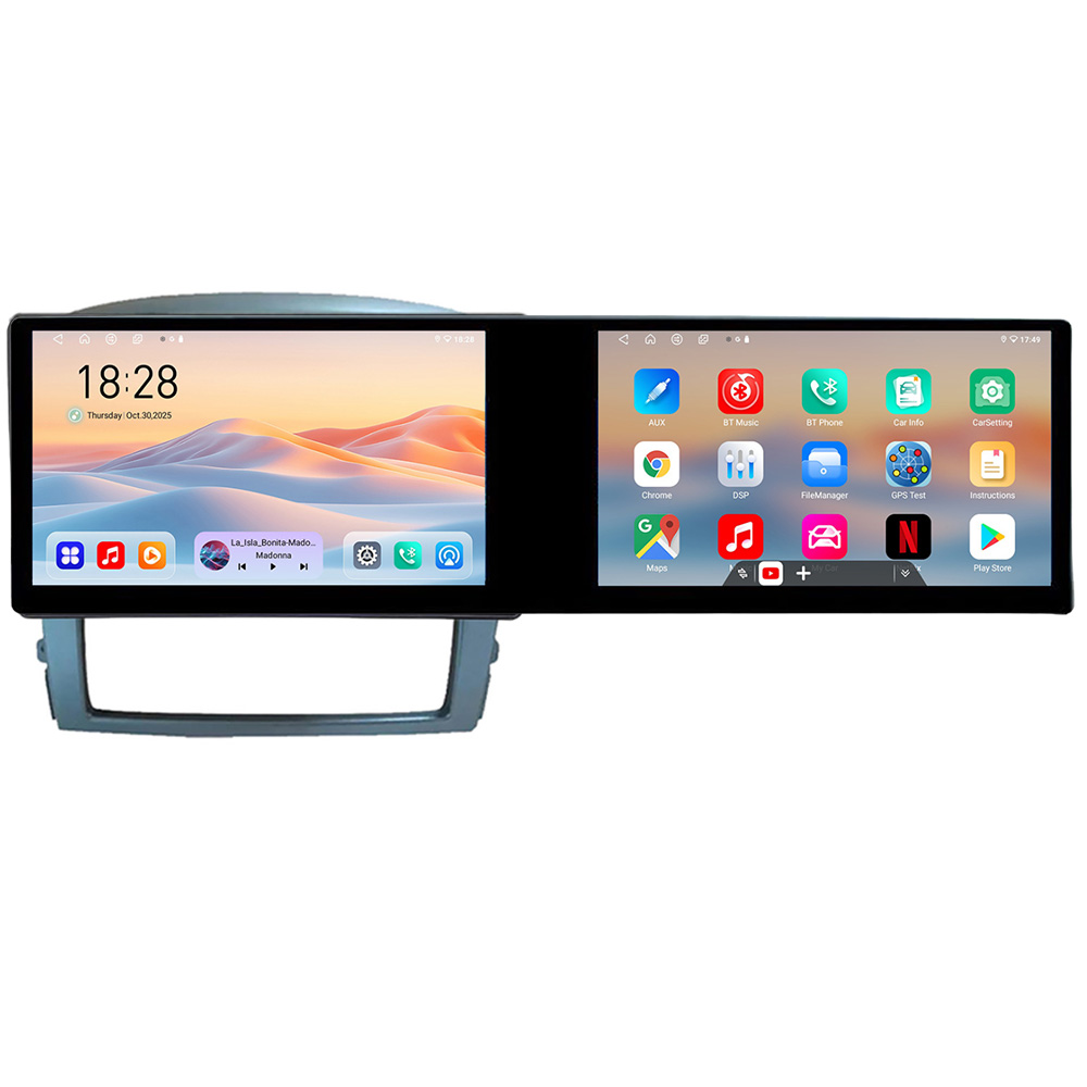 Navigatie Kia Sorento 2006-2009 Edotec 2 ecrane 8 core 4+128 21.6 inch Incell android Wifi 5Ghz gps internet Kit-sorento2002+EDT-E70