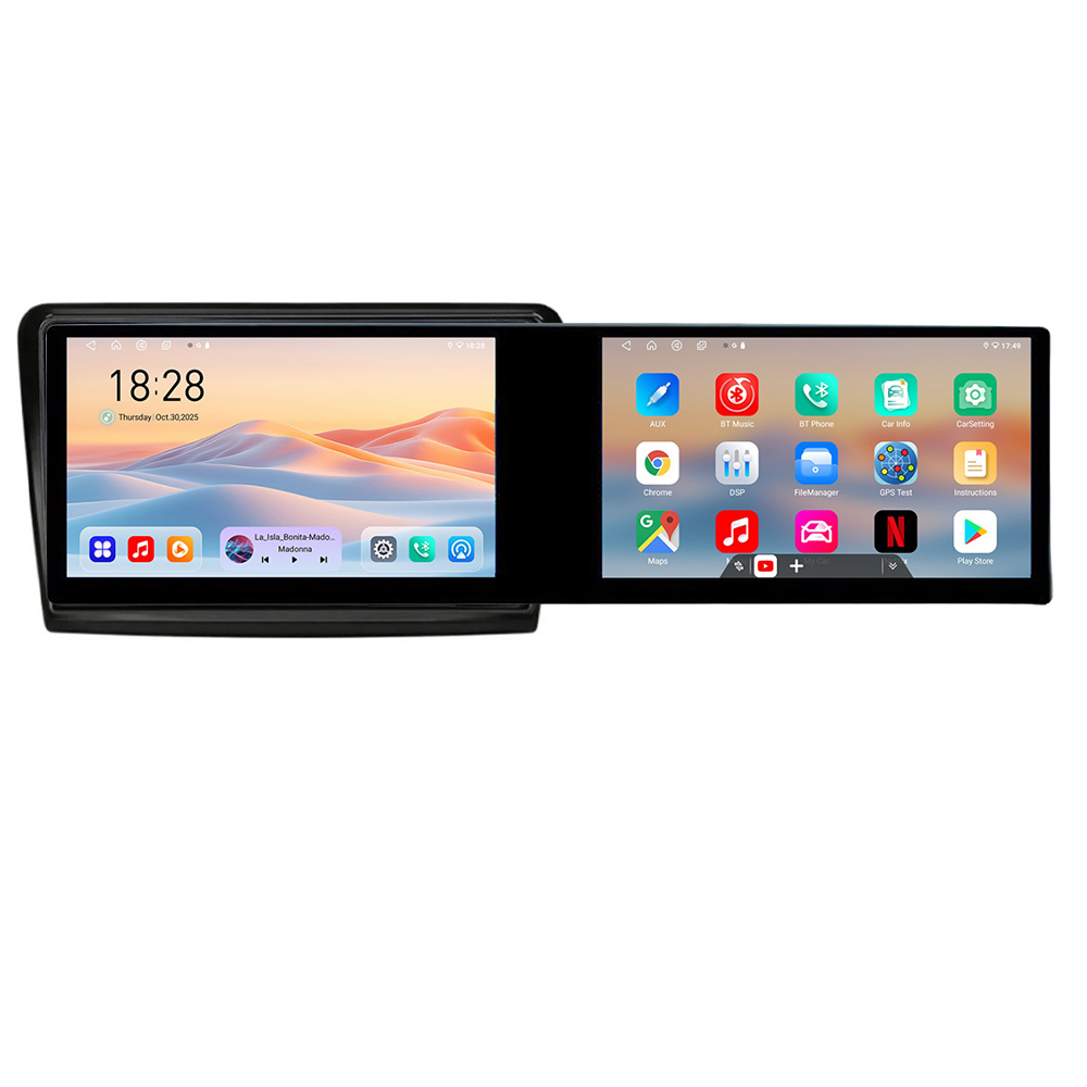 Navigatie Skoda Superb 2 Kit-Superb2 Edotec 2 ecrane 8 core 4+128 21.6 inch Incell android Wifi 5Ghz gps internet Cor