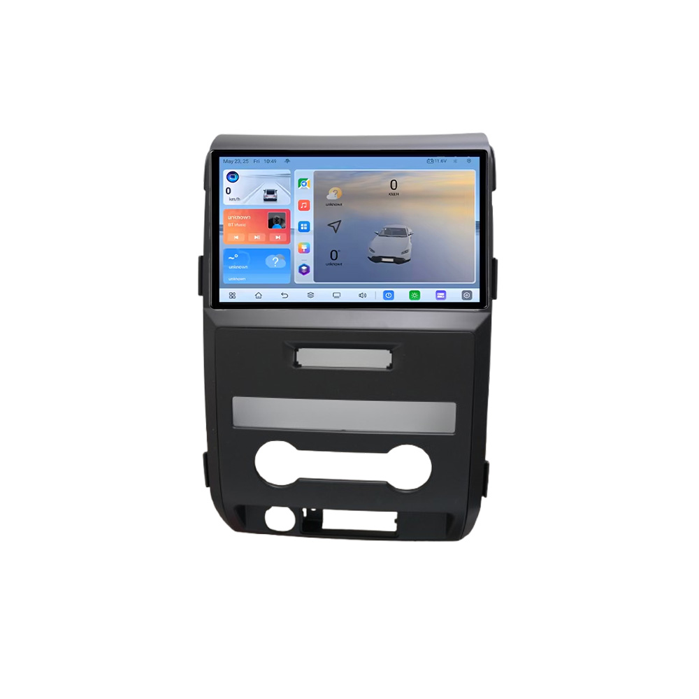 Navigatie Android Ford F150 2008-2014 QLED 8GB RAM 128GB 4G GPS ADAS