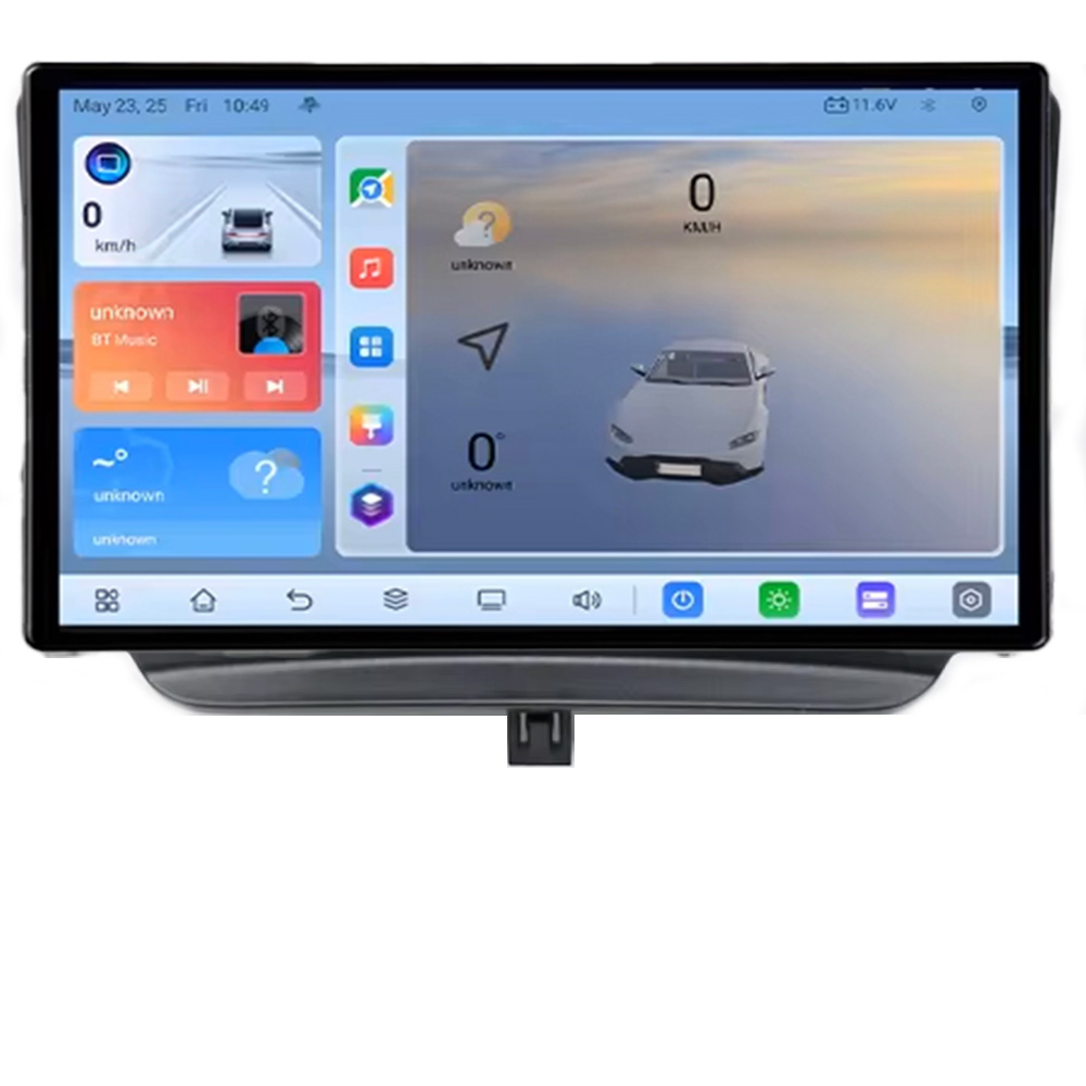 Navigatie Ford Turneo Courier / Transit Courier 2014-2023 QLED 8+128GB