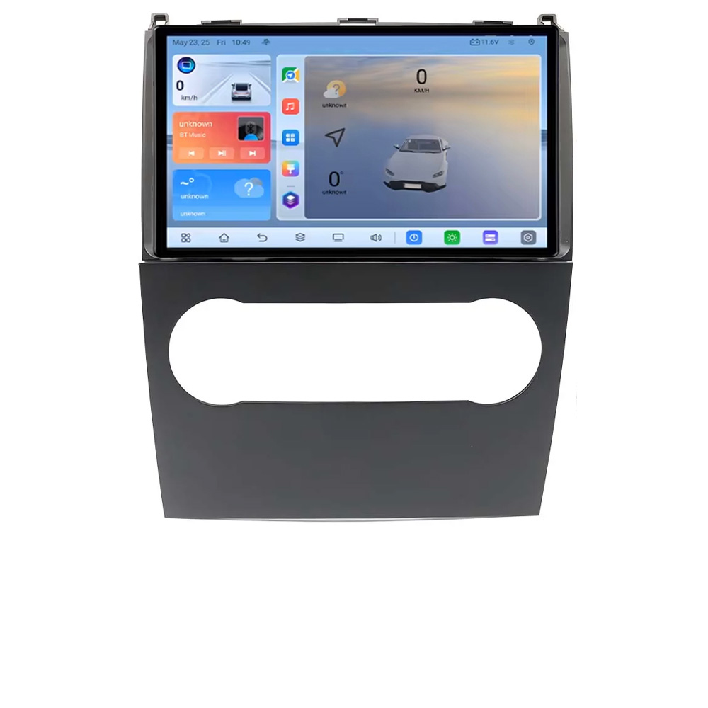 Navigatie Mercedes clasa A W169 2004-2012 8 Core 2.2 Ghz 8+128 Qled 1K ADAS 4G LTE GPS Kit-+EDT-E409V3