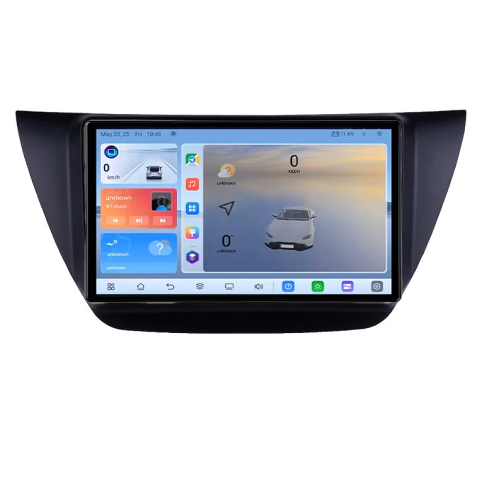 Navigatie Android Mitsubishi Lancer 2001-2007, 8GB RAM, 128GB, QLED, 4G