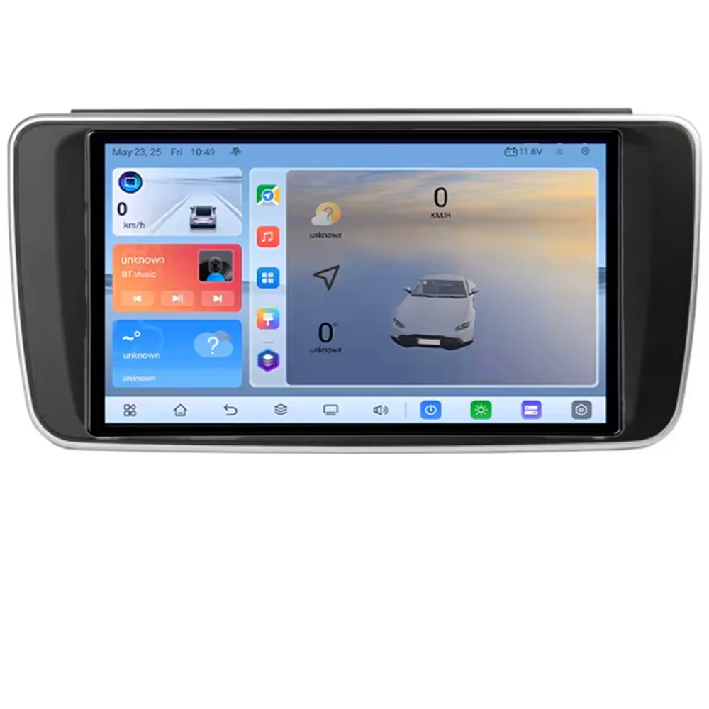 Navigatie Nissan Leaf 2018-2024 QLED 8+128GB, 4G LTE, GPS, ADAS