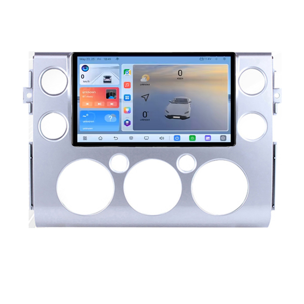 Navigație Android Toyota FJ Cruiser 2006-2020, QLED 2K, Octa-Core, 8GB+128GB