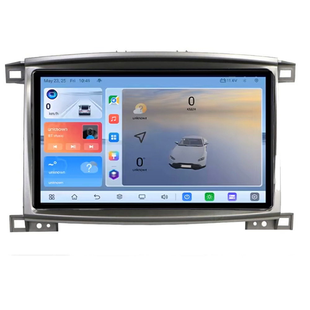 Navigație Android Toyota Land Cruiser L100 2002-2008, QLED 8+128GB, 4G