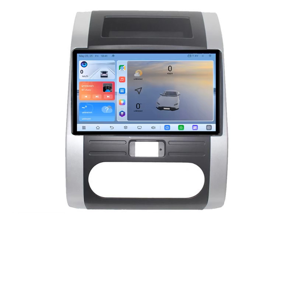 Navigație Nissan X-Trail 2008-2013 Android 8 Core 8+128GB QLED 4G GPS 360