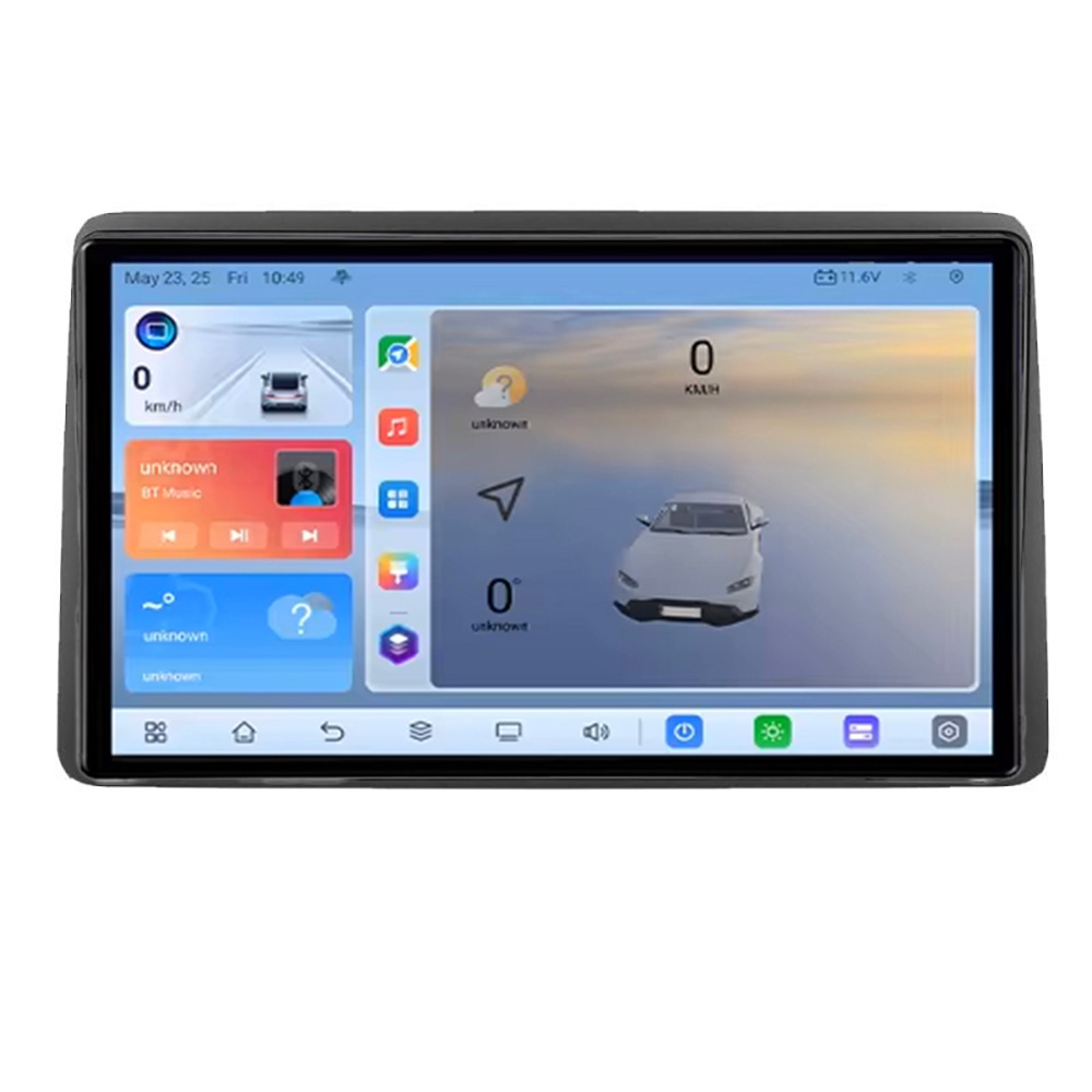 Navigatie Android Dodge RAM 2019+ QLED 8GB RAM 128GB GPS 4G LTE 360